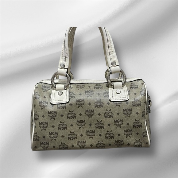 MCM Viseto Small Boston Bag EUC - Picture 3 of 15